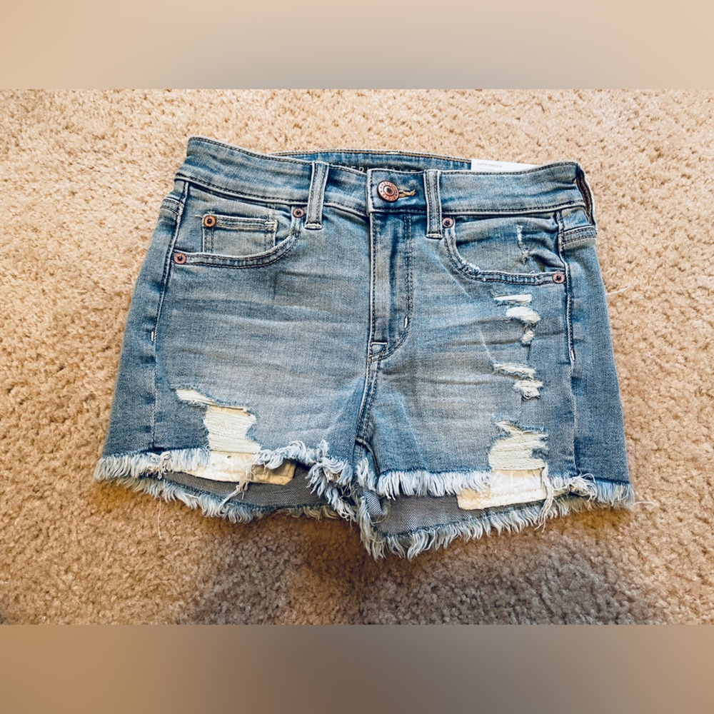 American Eagle Hi Rise Shortie 0